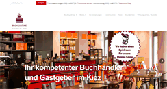 Desktop Screenshot of buchkantine.de